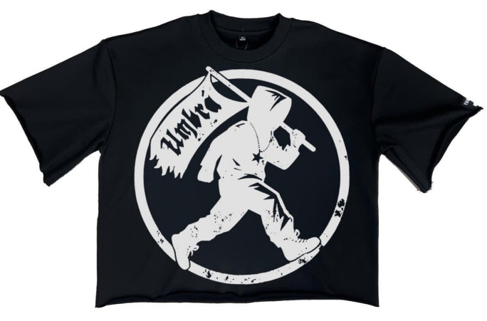 Black Boxy Short Sleeve T-Shirt