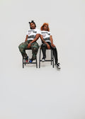 Pretty Girls Love UMBRÁ Cropped Tee (White)