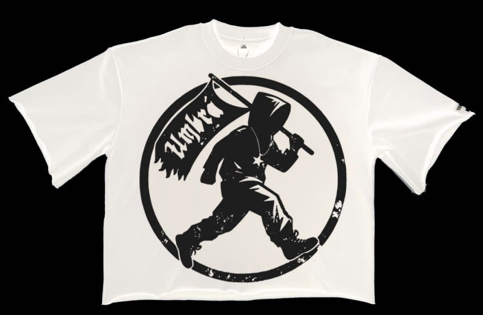 White Boxy Short Sleeve T-Shirt